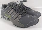 Nike Shox NZ Metallic Silver Grey Running Shoes 501524-025 Mens Size 14