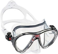 Open Box Cressi Big Eyes Evolution Adult Size Scuba Mask - Red / Clear
