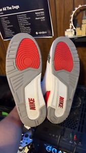 Size 10 - Jordan 3 Retro Mid Fire Red