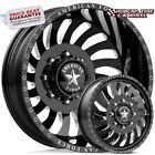 American Force Dually DB06 Shockwave Black & Milled 24x8.25 8x200 (Set of 6)