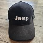 Vintage Jeep Cap - Black -  Embroidered Logo - Corduroy - Hook & Loop Closure