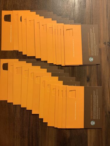 Huge Lot: 32 Starbucks Coffee Recovery Certificate Drink Coupons