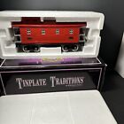 MTH Tinplate Traditions No 500 Std. Gauge Caboose RED/w Nickel 10-1098