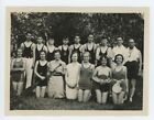 Vintage Photo Sorority Rowing Team Kappa Phi Delta Lake Archer Wrentham MA 1934