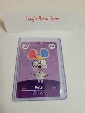 PETRI # 438 Animal Crossing Amiibo Card SERIES 5 NINTENDO MINT NEVER SCANNED!