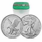 2021 $1 American Silver Eagle 1oz Roll Of 20 Coins Brilliant Uncirculated Type 2