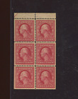 332a Washington POSITION C Mint Booklet Pane of 6 Stamps (By 1514)