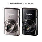 Original Canon PowerShot ELPH 360 HS 12X Optical Zoom 20.2MP Wifi Digital Camera