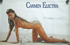 Carmen Electra / Sexy Poster #2562 / bikini beach / Exc.+ New cond. - 22 x 34