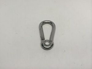MARINE BOAT HARDWARE SS316 SECURE RIGGING SAFETY SNAP HOOK W/ RING 2.5