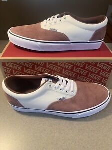 Vans Mens Doheny Suede & Canvas Retro S/C Root Beer Size 10.5 NWB