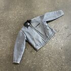 Vintage Carhartt Detroit Jacket Men's Large Gray J97 MTL Metal Blanket Lined