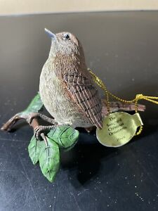 Wren - Danbury Mint Songbird Christmas Ornament with Tag Preowned