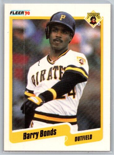 1990 Fleer Baseball #461 Barry Bonds - VG - Pittsburgh Pirates