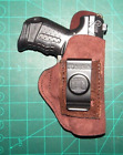 Tagua OPH-1032 RH Brown Suede Leather IWB Holster for Walther P22 3.4