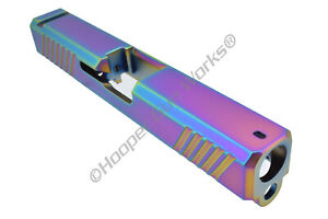 HGW Titan Sport Slide for Glock 20, G20 - 10mm 17-4ph Stainless Rainbow PVD