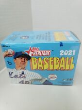 2021 Topps Heritage Baseball Blaster Box new sealed 72 Cards Auto & Relics