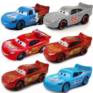 *Buy 3=1Free Disney Pixar Cars Lightning McQueen Series 1:55 Diecast Toy Cars