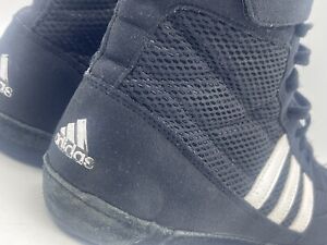 Adidas Combat Speed 4 Mens Size 8.5 Wrestling Combat Shoes MMA Black White