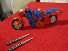 2008 Hasbro Transformers Marvel  SPIDERMAN CROSSOVERS MOTORCYCLE  Complete