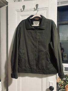 Timberland Stratham Issue Authentic Outdoor Gear  Jacket Size M Green