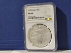 2020 AMERICAN SILVER EAGLE - S$1 - NGC MS69 MINT STATE - BROWN LABEL