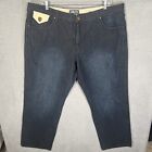 Pelle Pelle Jeans Mens 44x34 Blue Denim Baggy Flap Pocket Wide Leg 90s Y2K