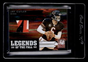 2011 Donruss Elite Legends of the Fall Jersey Prime 10 Jay Cutler /50 EXACT SCAN