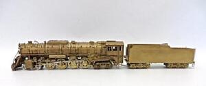 HO OMI Brass Unmarked as to Railroad 4-8-4 Steam Loco & Tender Not Working Right