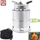 Camping Wood Stove Backpacking Wood Burning Stove Portable Outdoor Folding Stov
