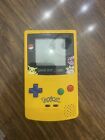 New ListingNintendo Game Boy Color Pokemon Pikachu Edition CGB-001 Yellow Console OEM Works