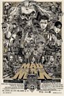 Tyler Stout Signed Mad Max Fury Road Gold Variant Print Portland Movie Art Mondo