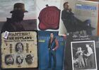 Lot Of 6 SEALED Vintage Vinyl Records - Country- Waylon Jennings/Glen Campbell
