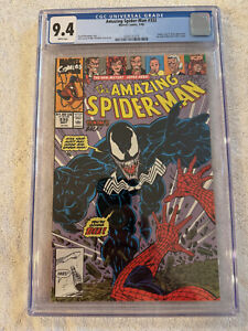 Amazing Spider-Man #332 - CGC 9.4 - White Pages - Marvel Comics 1990