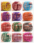 Wholesale 6 Pcs 2x4mm Multicolor Faceted Gemstone Rondelle Beads Bracelet 7.5in