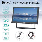 EYOYO 13 Inch 1920x1080 Display AV BNC VGA HDMI IPS Monitor 300cd/m2 For CCTV
