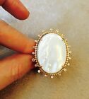 Beautiful H Stern Mother Of  Pearl and Diamonds Ring!! Brand New!!