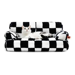 MewooFun Large Soft Pet Dog Bed with Non-Slip Bottom Dog Sofa Bed Cat Cushion