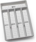 Silverware Drawer Organizer Tray Kitchen Storage Holder Flatware Cutlery Utensil