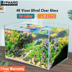 LYPHARD AQUARIUMS Ultra Clear Rimless Low Iron Aquarium FishTank 9.5/23Gallon