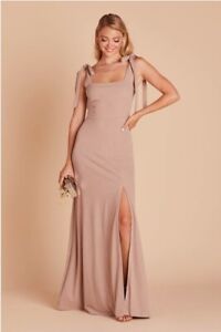 Birdy Grey Bridesmaid Dress bow rose gold  ALEX CONVERTIBLE CREPE rose TAUPE