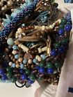 HUGE LOT A OF GLASS/STONE BEADS & MORE FOR JEWELRY MAKING 10LBS *LQQK*