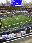 TWO (2) LOS ANGELES RAMS vs GREEN BAY PACKERS 2024 - FRONT ROW UPPERS-AISLE!