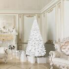White Holiday Pine PVC Artificial Christmas Tree, with Stand 6FT