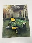 1987 John Deere Lawn Tractors Sales Brochure Vintage