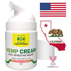 HEMPEEZ Fast, Strong Pain Relief Cream with Hemp Oil, Arnica, MSM Made In USA
