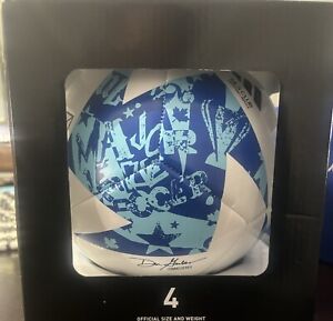 Adidas MLS CLB Soccer Official Match Club Ball Replica Club Blue Size 4 - In Box