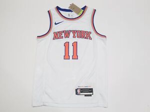 Jalen Brunson #11 New York Knicks Association Edition Swingman White Jersey