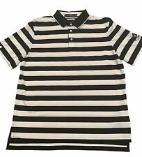 RLX Ralph Lauren Golf Polo Shirt Adult Large Striped Ridgemoor Country Club