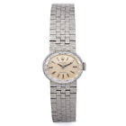 Vintage Rolex Precision 18K White Gold Hand Wind Women's Watch